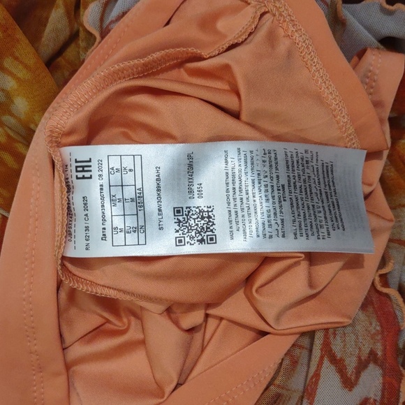 NEW WITH TAG GUESS DRESS COLOR VANESSA CARDUI SIZE M - Picture 11 of 13